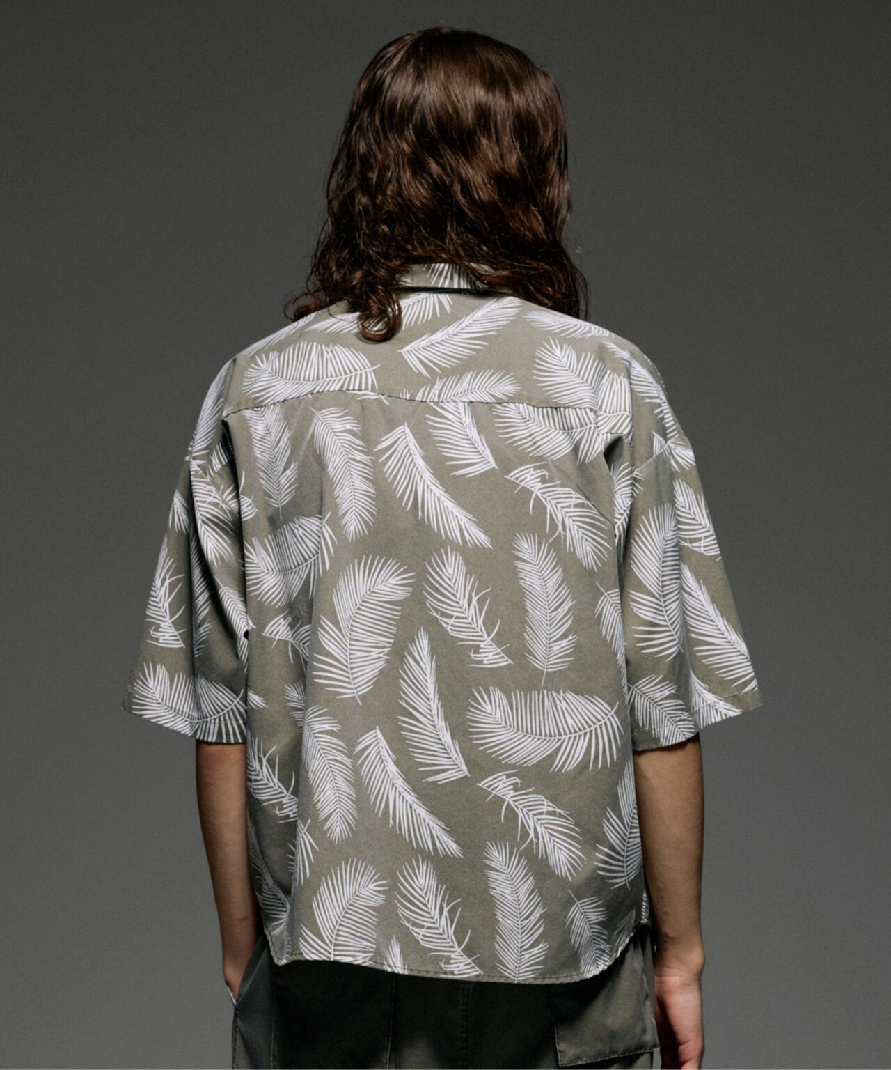 B omnivore/ビーオムニボー PIGMENT WIND CLOTH SHIRT ピグメントウインドクロスシャツ