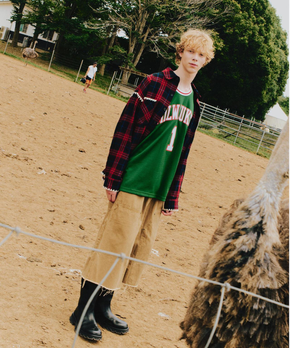 B omnivore/ビーオムニボー HAND STITCH FLANNEL ハンドステッチフランネルシャツ