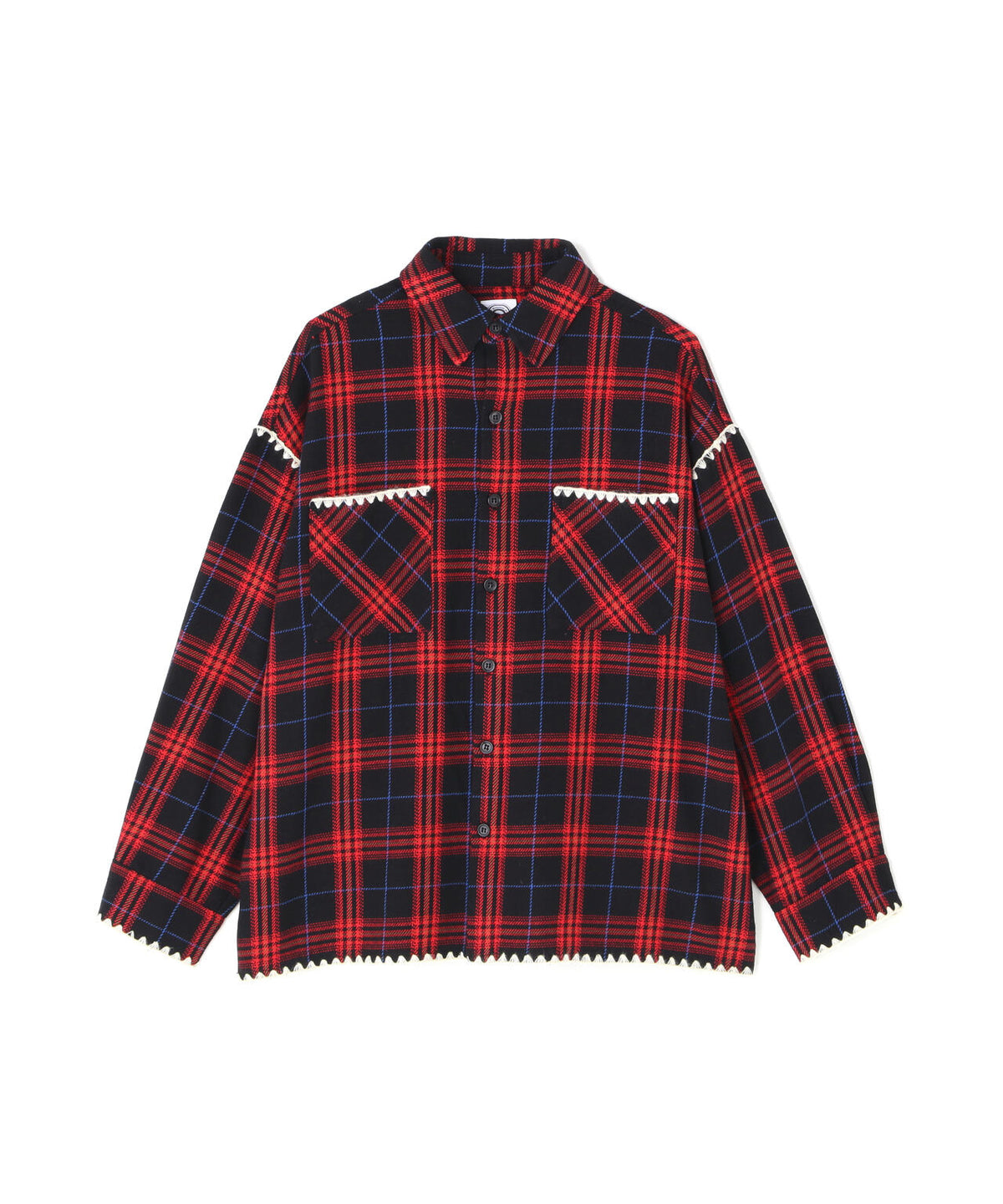 B omnivore/ビーオムニボー HAND STITCH FLANNEL ハンドステッチフランネルシャツ