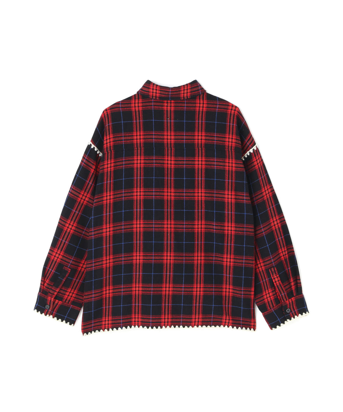 B omnivore/ビーオムニボー HAND STITCH FLANNEL ハンドステッチフランネルシャツ
