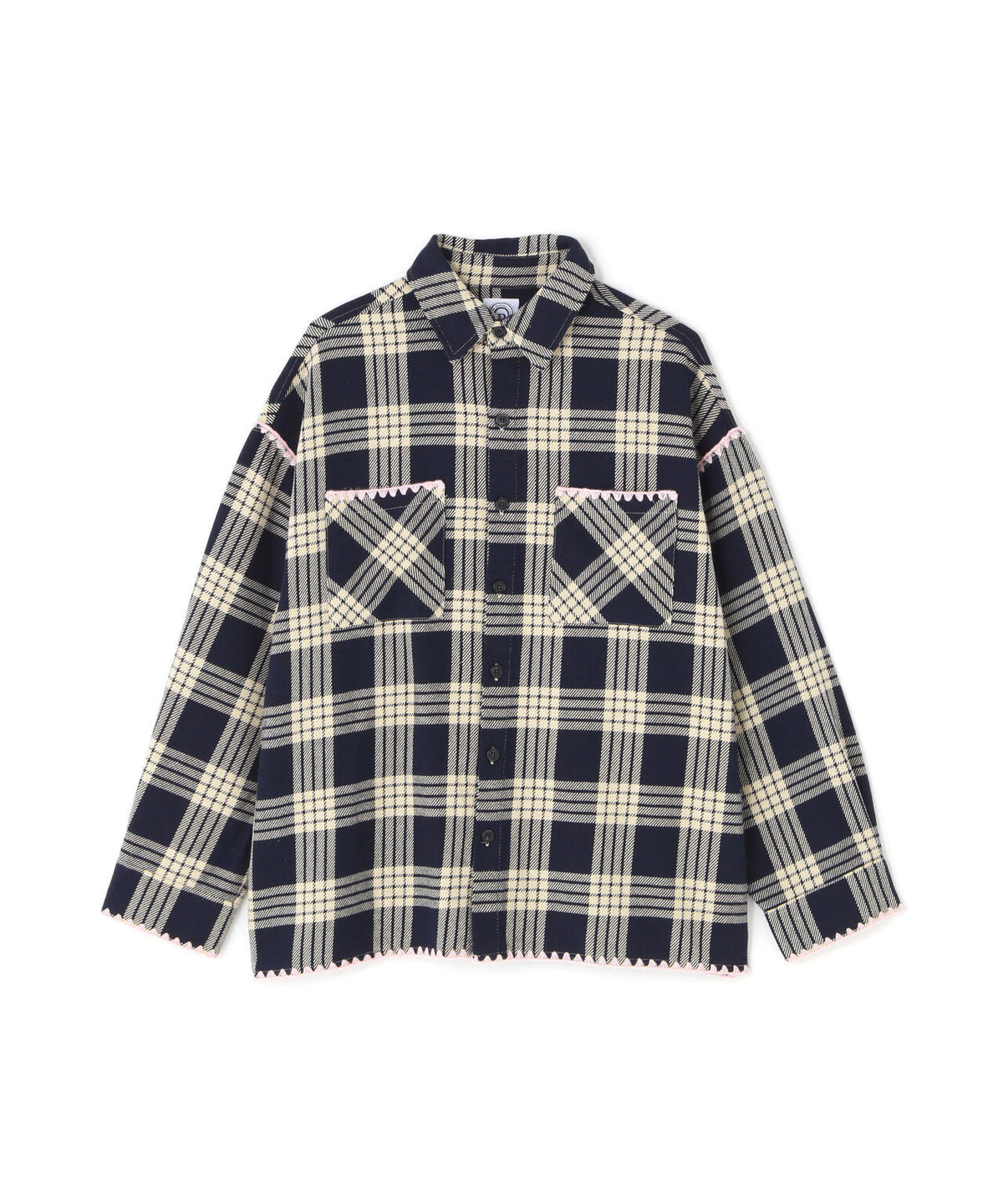 B omnivore/ビーオムニボー HAND STITCH FLANNEL ハンドステッチフランネルシャツ