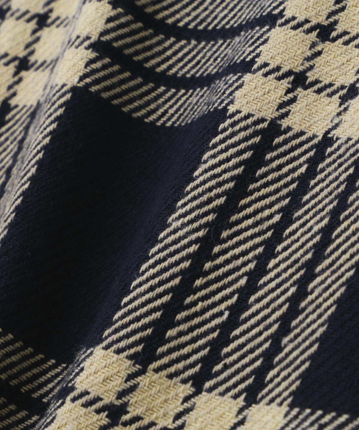 B omnivore/ビーオムニボー HAND STITCH FLANNEL ハンドステッチフランネルシャツ