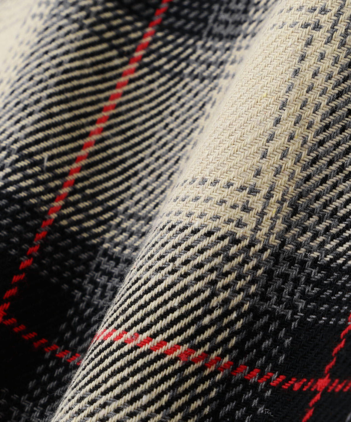 B omnivore/ビーオムニボー HAND STITCH FLANNEL ハンドステッチフランネルシャツ