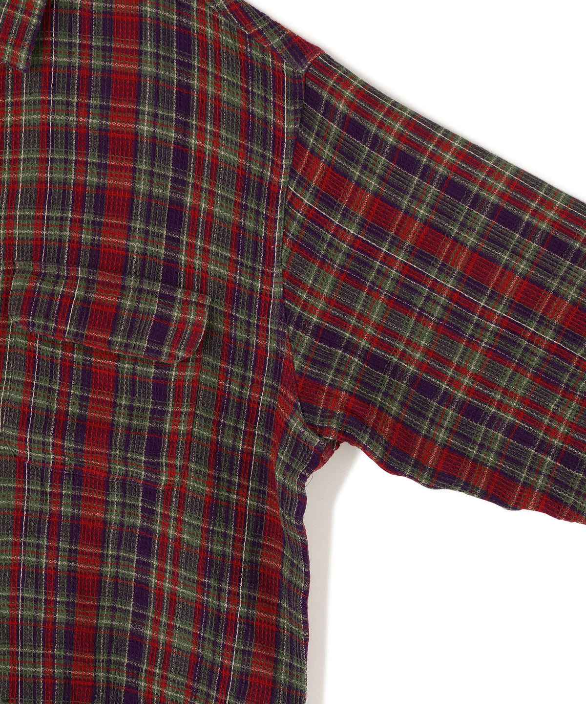 B omnivore/ビーオムニボー PLAID PATTERN SHIRT