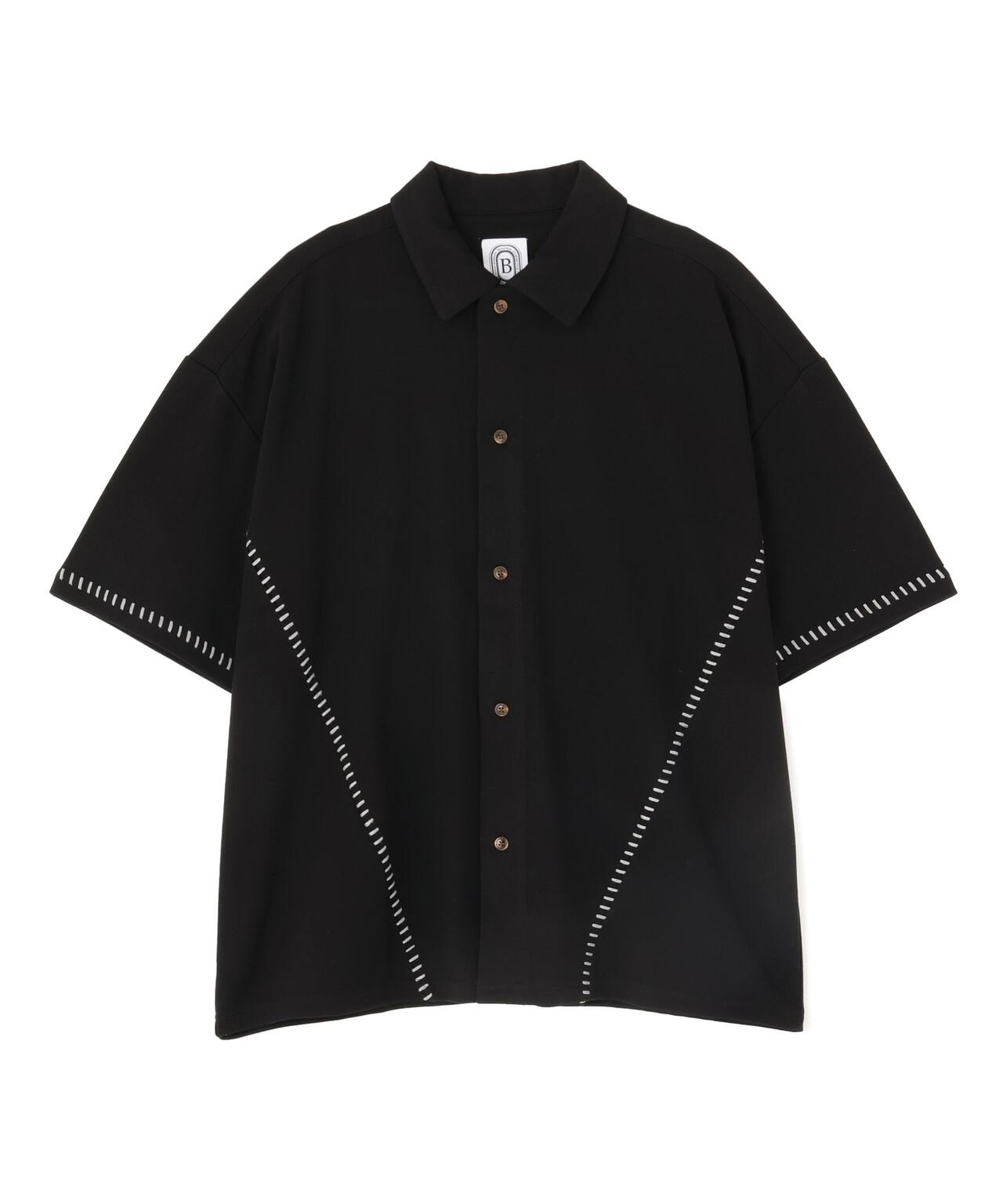 B omnivore/ビーオムニボー STITCH S/S SHIRT ステッチシャツ