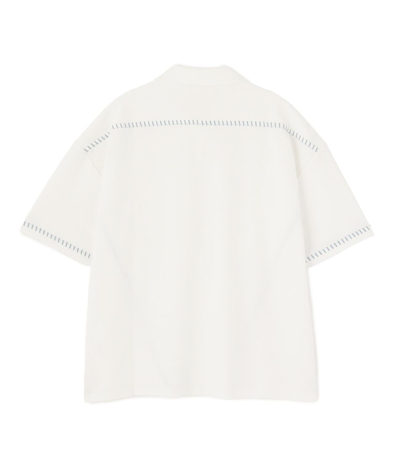 B omnivore/ビーオムニボー STITCH S/S SHIRT ステッチシャツ