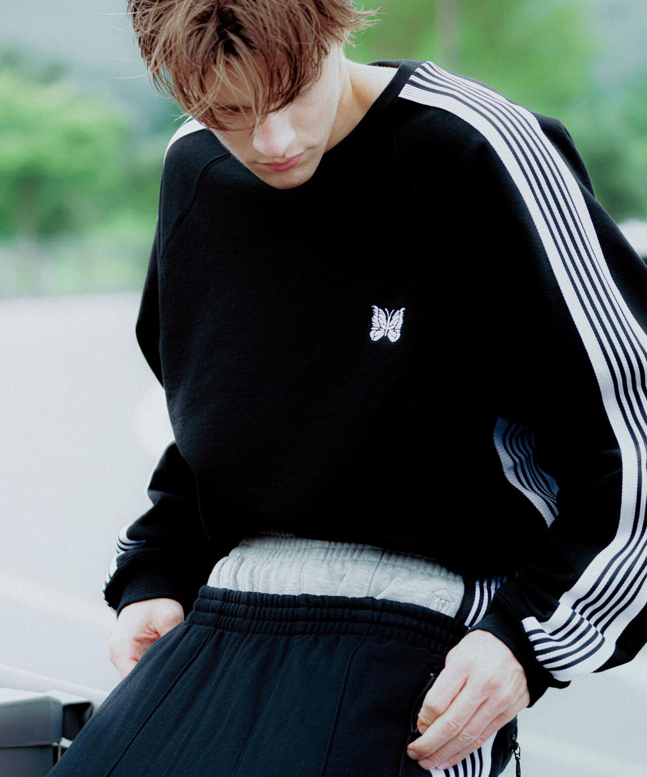 Needles/ニードルズ 別注Track Crew Neck Shirt - Cotton Jersey