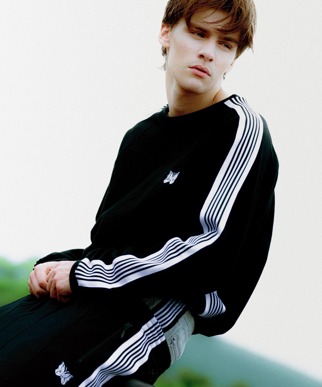 Needles/ニードルズ 別注Track Crew Neck Shirt - Cotton Jersey