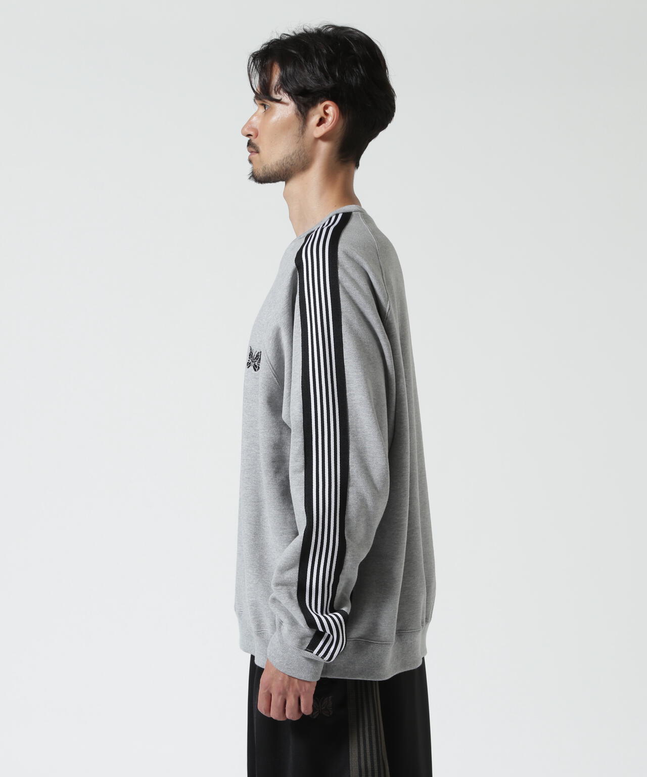 Needles/ニードルズ 別注Track Crew Neck Shirt - Cotton Jersey