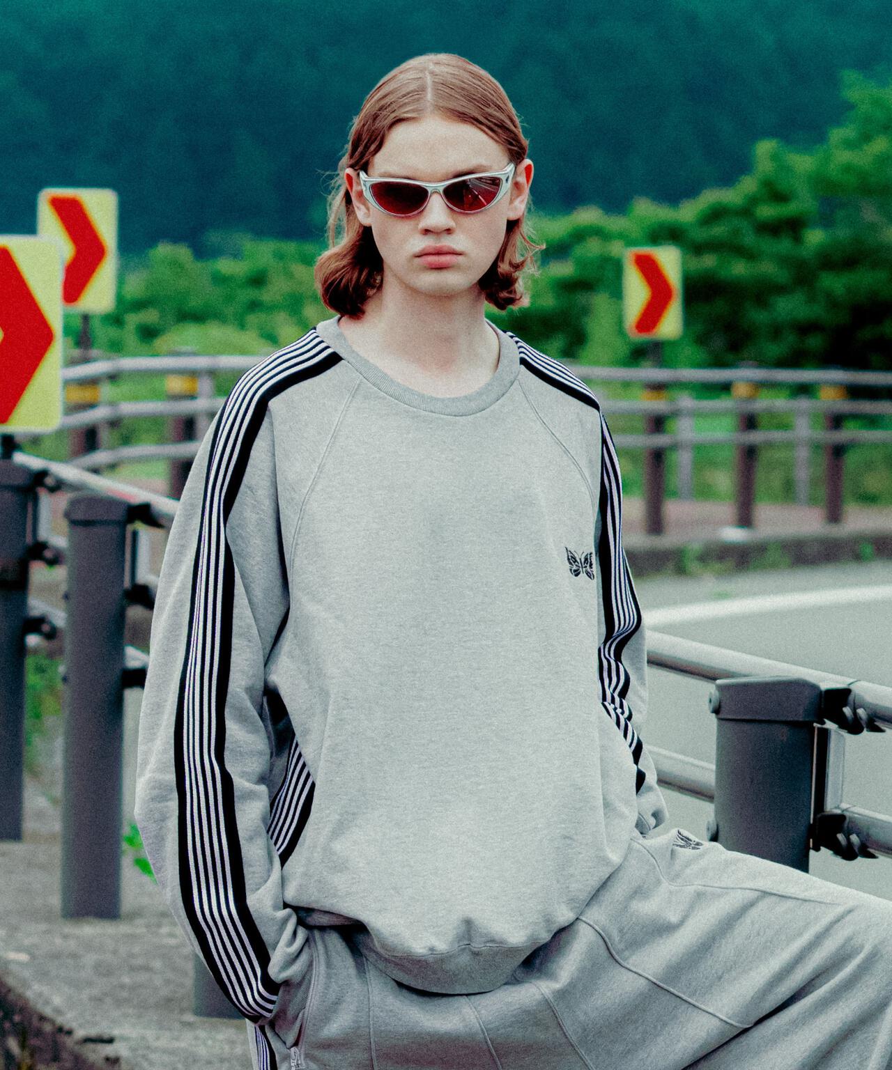 Needles/ニードルズ 別注Track Crew Neck Shirt - Cotton Jersey