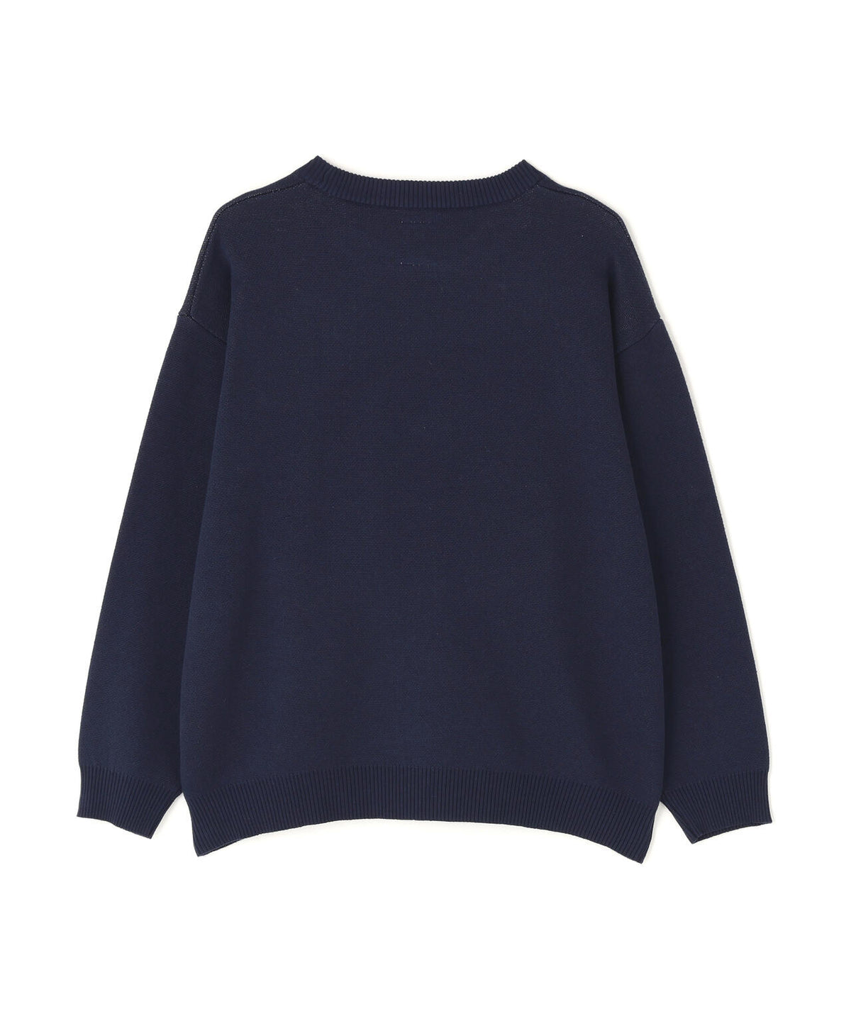B omnivore/ビーオムニボー DOG CREW NECK KNIT