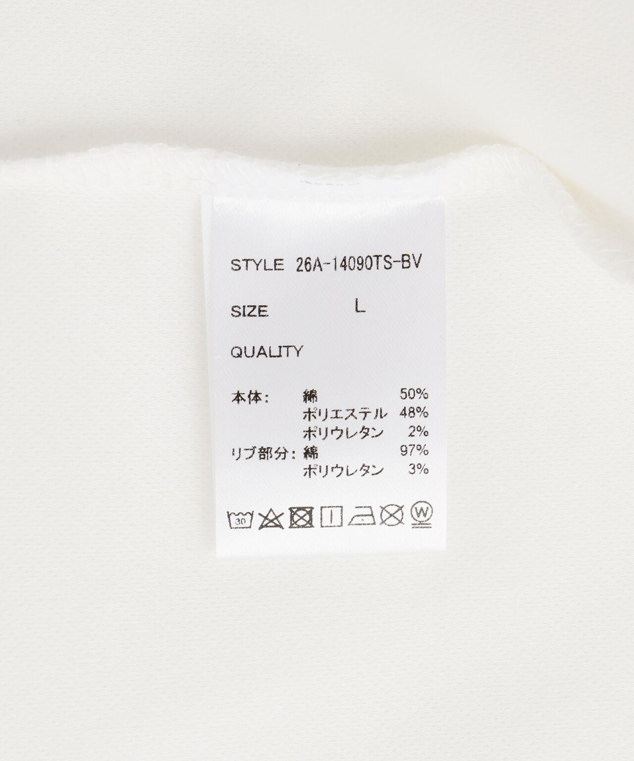 B omnivore/ビーオムニボー STITCH TEE ステッチTシャツ