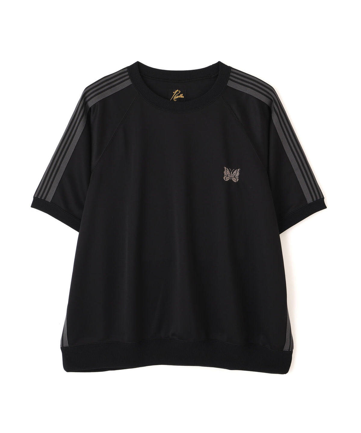 Needles/ニードルズ 別注Track S/S Crew Neck Shirt-Poly Smooth 26SSモデル
