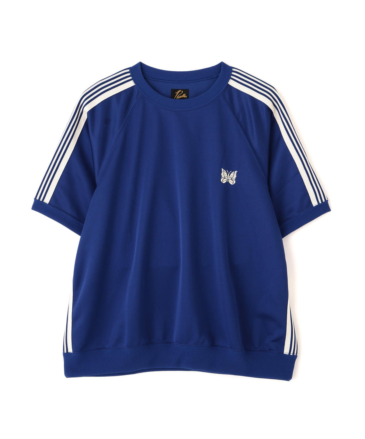 Needles/ニードルズ 別注Track S/S Crew Neck Shirt-Poly Smooth 26SSモデル