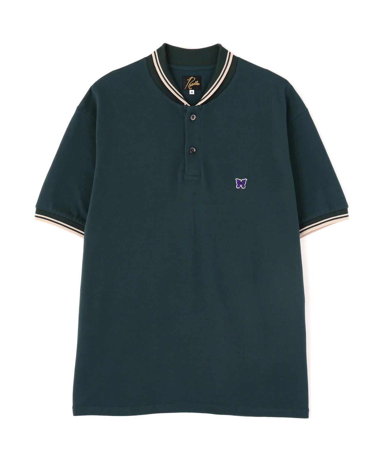 Needles/ニードルズ 別注Shawl Collar S/S Polo - Cotton Pique