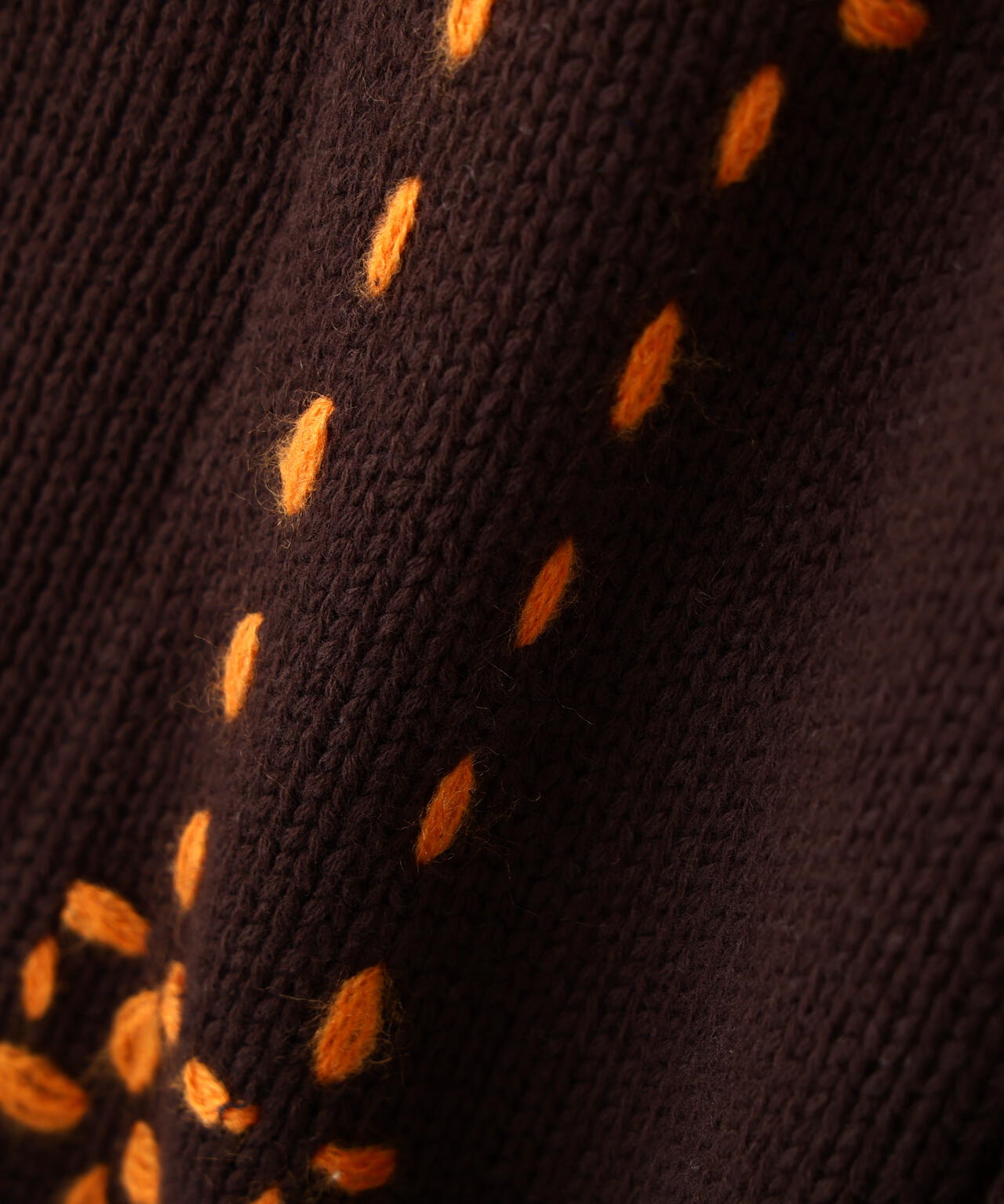 B omnivore/ビーオムニボー HANDSTITCH CABLE KNIT JACKET ハンドステッチケーブルニットジャケット