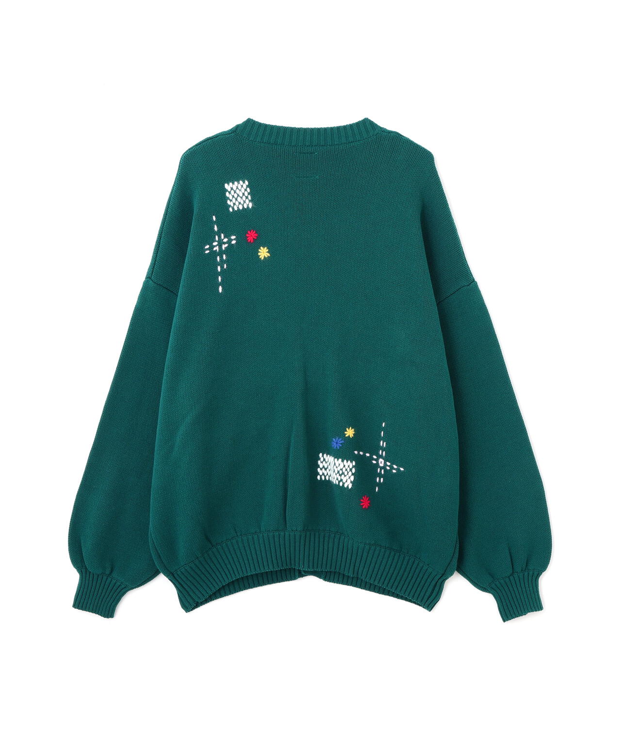 B omnivore/ビーオムニボー HAND STITCH CARDIGAN ハンドステッチカーディガン