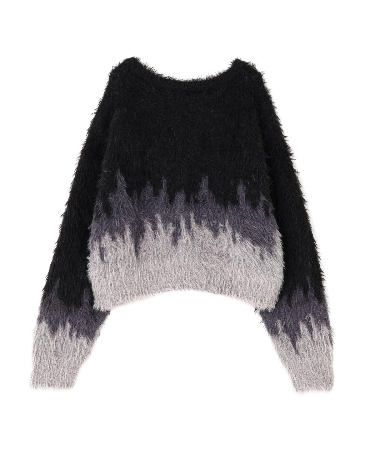 B omnivore/ビーオムニボー SHAGGY KNIT