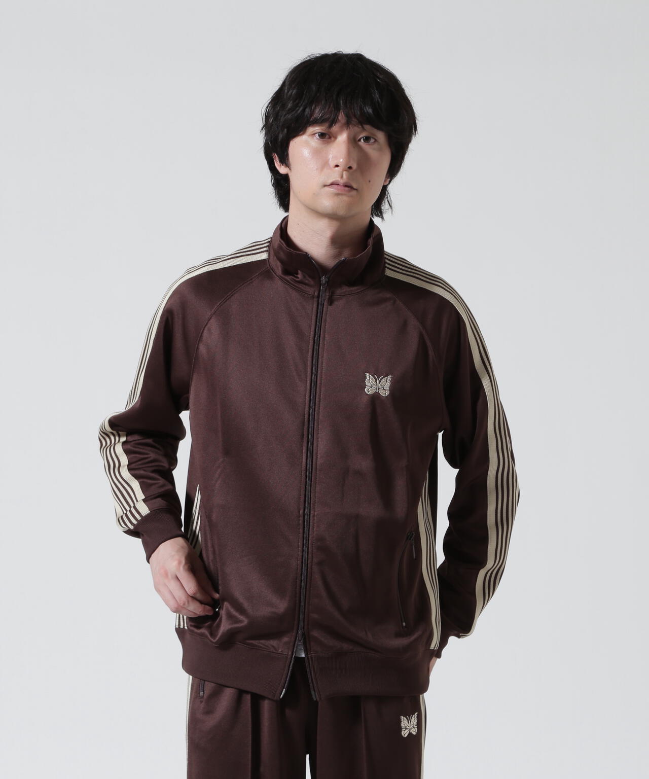 Needles/ニードルズ 別注Track Jacket - Poly Smooth