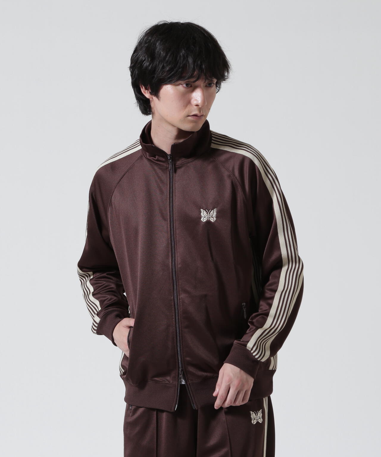 Needles/ニードルズ 別注Track Jacket - Poly Smooth