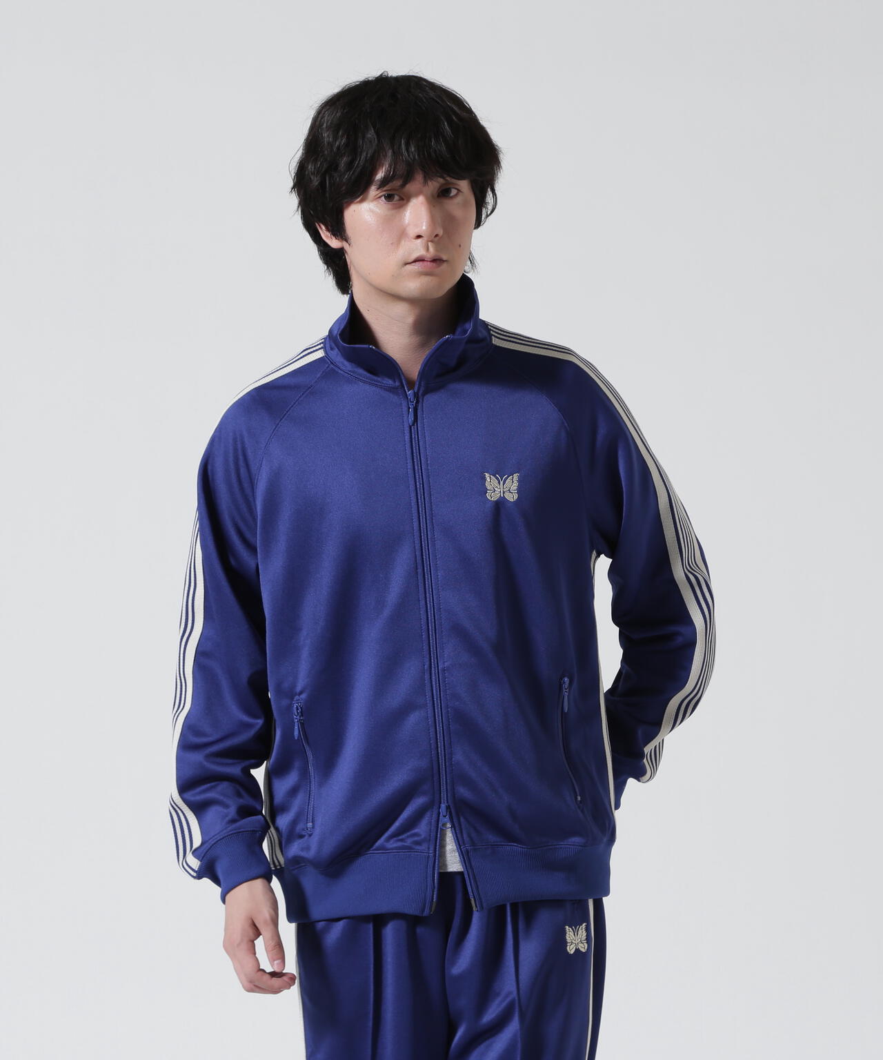 Needles/ニードルズ 別注Track Jacket - Poly Smooth