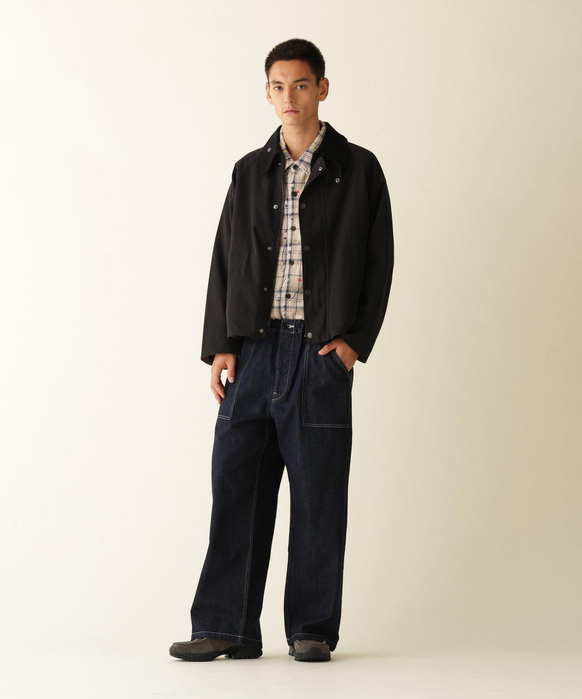 Barbour×BEAVER/バブアー×ビーバー 別注NO WAX OS TRANSPORT'26 別注トランスポート'26