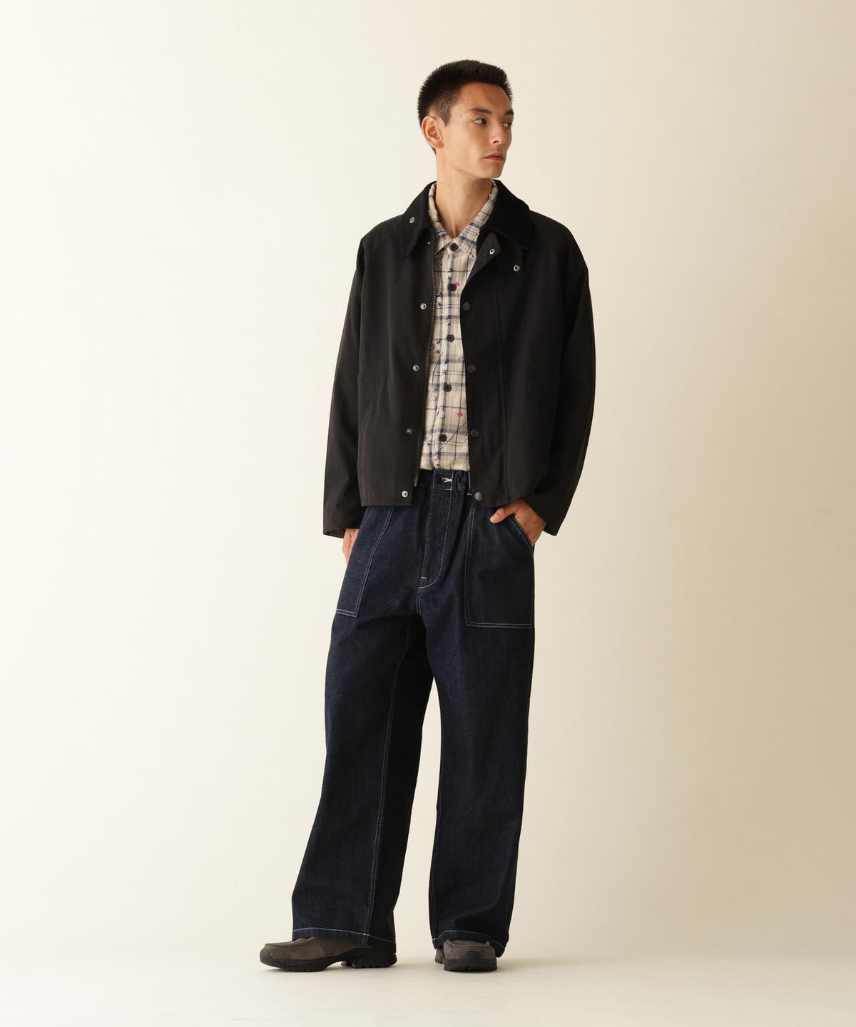 Barbour×BEAVER/バブアー×ビーバー 別注NO WAX OS TRANSPORT'26 別注トランスポート'26