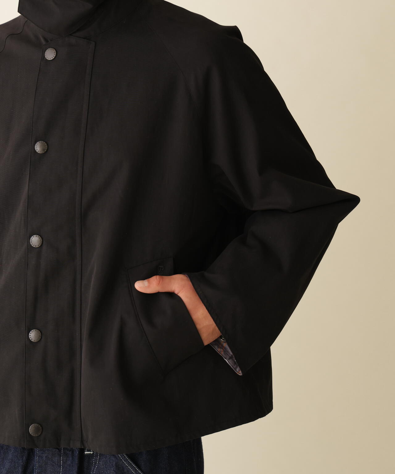 Barbour×BEAVER/バブアー×ビーバー 別注NO WAX OS TRANSPORT'26 別注トランスポート'26