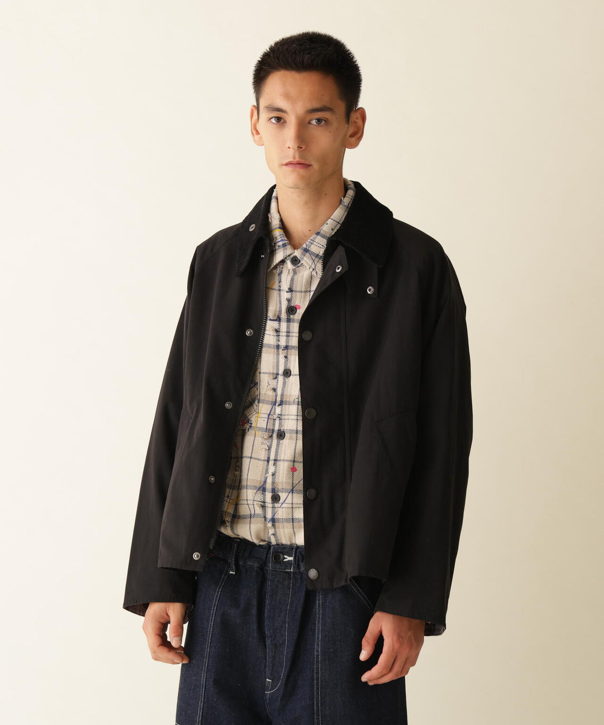 Barbour×BEAVER/バブアー×ビーバー 別注NO WAX OS TRANSPORT'26 別注トランスポート'26