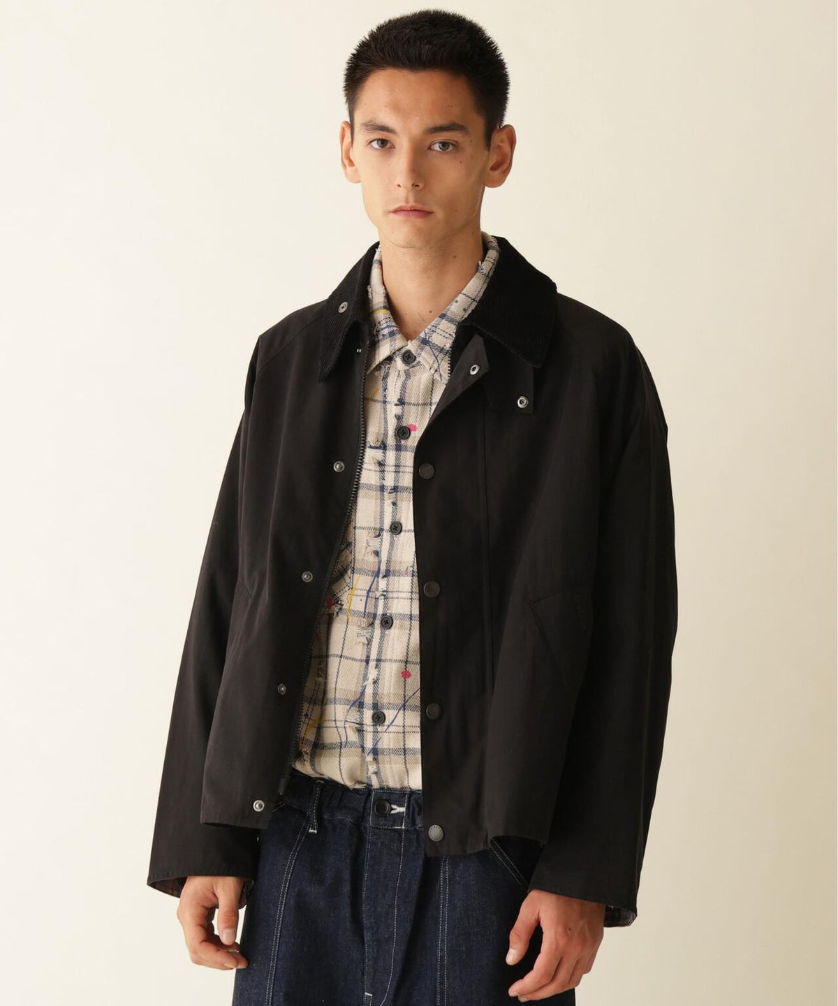 Barbour×BEAVER/バブアー×ビーバー 別注NO WAX OS TRANSPORT'26 別注トランスポート'26