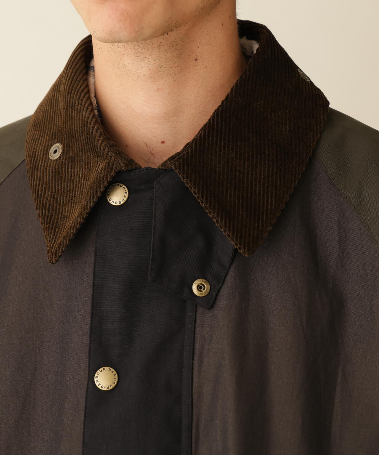 Barbour×BEAVER/バブアー×ビーバー 別注NO WAX OS TRANSPORT'26 別注トランスポート'26