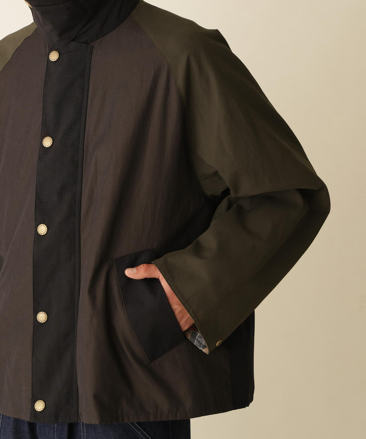 Barbour×BEAVER/バブアー×ビーバー 別注NO WAX OS TRANSPORT'26 別注トランスポート'26