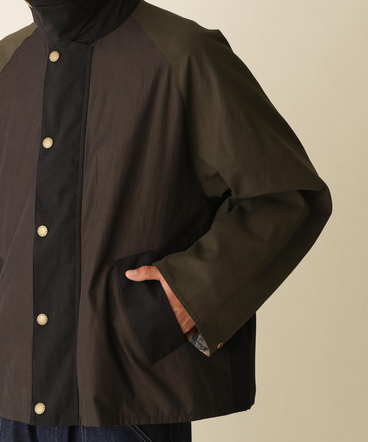 Barbour×BEAVER/バブアー×ビーバー 別注NO WAX OS TRANSPORT'26 別注トランスポート'26