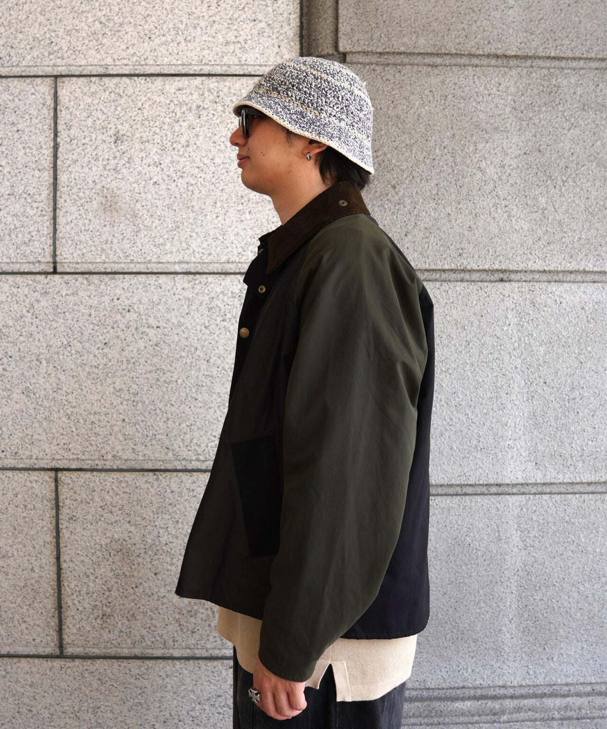 Barbour×BEAVER/バブアー×ビーバー 別注NO WAX OS TRANSPORT'26 別注トランスポート'26