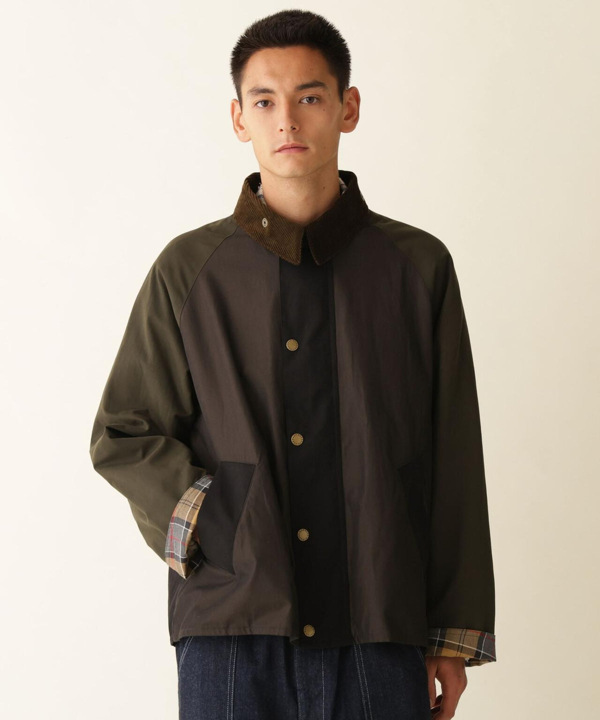 Barbour×BEAVER/バブアー×ビーバー 別注NO WAX OS TRANSPORT'26 別注トランスポート'26