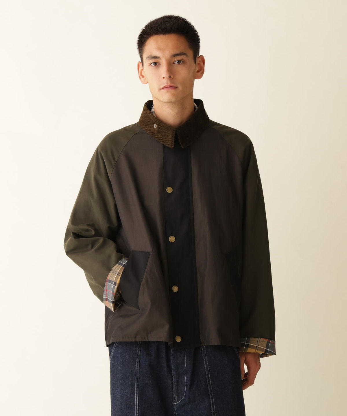 Barbour×BEAVER/バブアー×ビーバー 別注NO WAX OS TRANSPORT'26 別注トランスポート'26