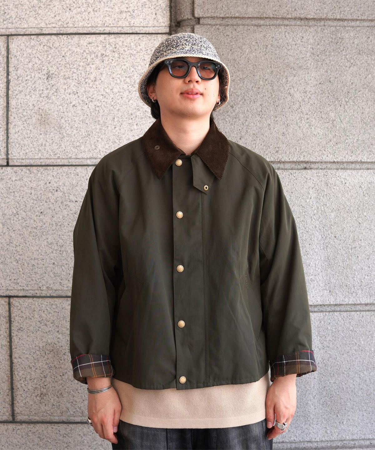 Barbour×BEAVER/バブアー×ビーバー 別注NO WAX OS TRANSPORT'26 別注トランスポート'26