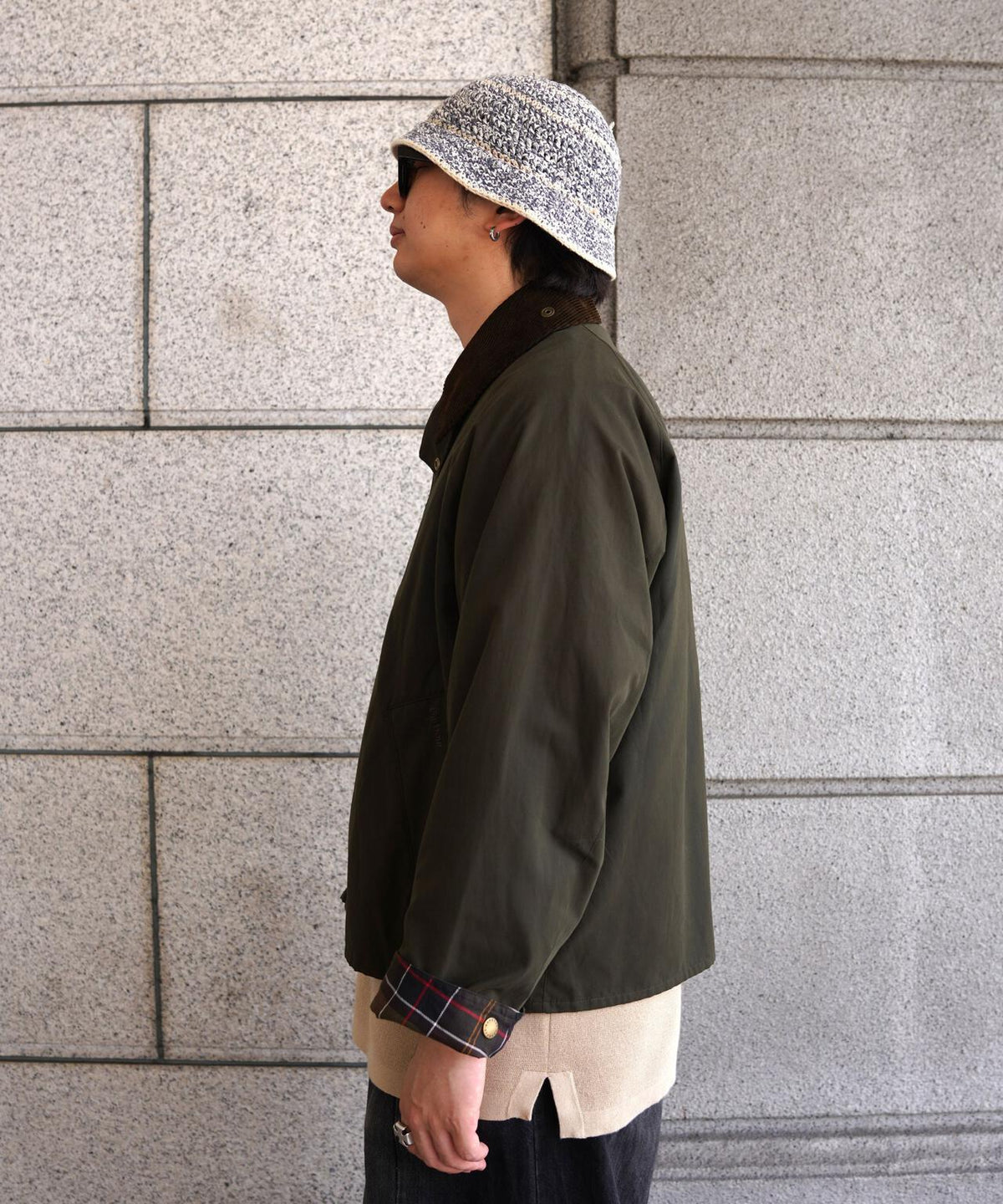 Barbour×BEAVER/バブアー×ビーバー 別注NO WAX OS TRANSPORT'26 別注トランスポート'26