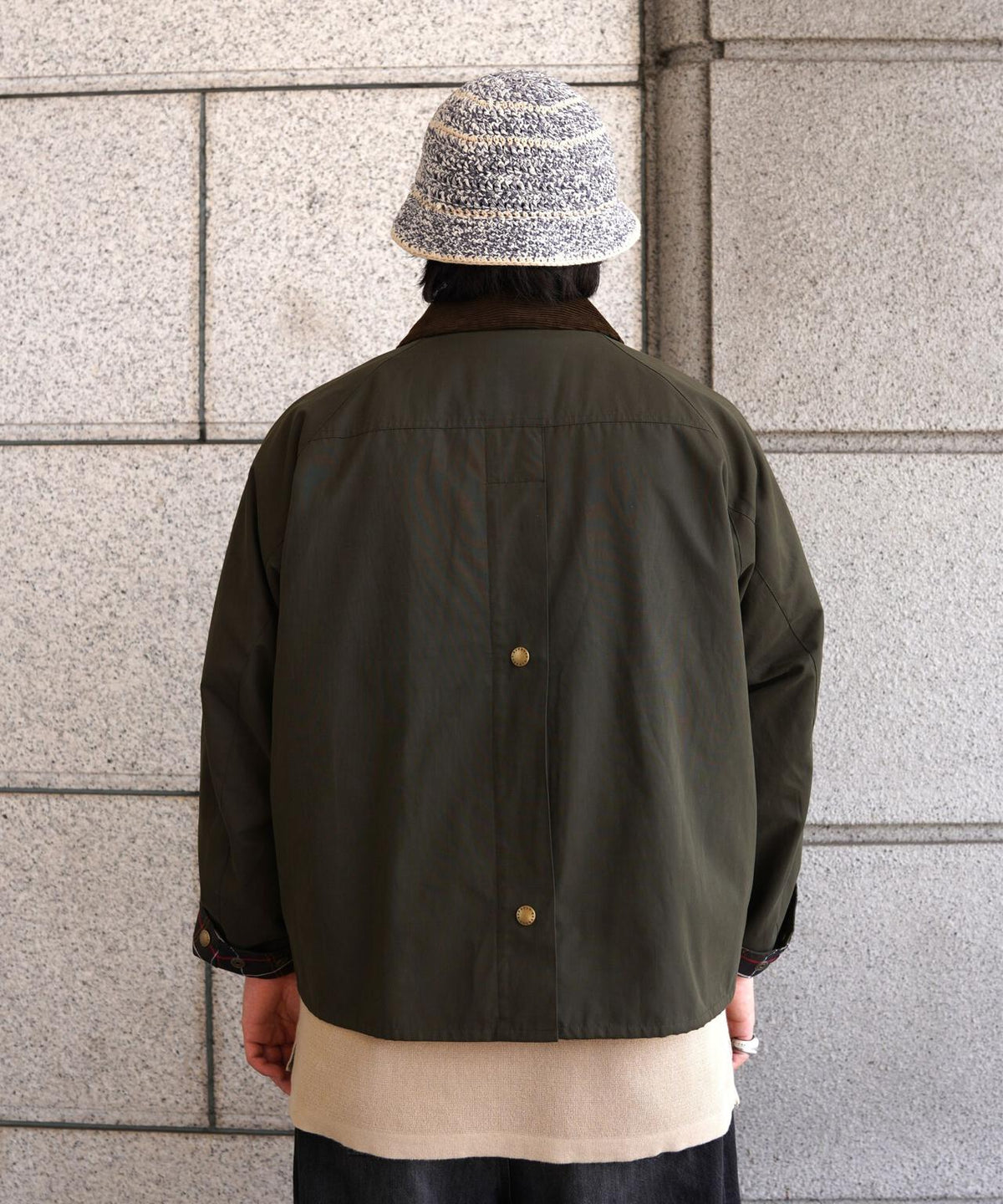 Barbour×BEAVER/バブアー×ビーバー 別注NO WAX OS TRANSPORT'26 別注トランスポート'26