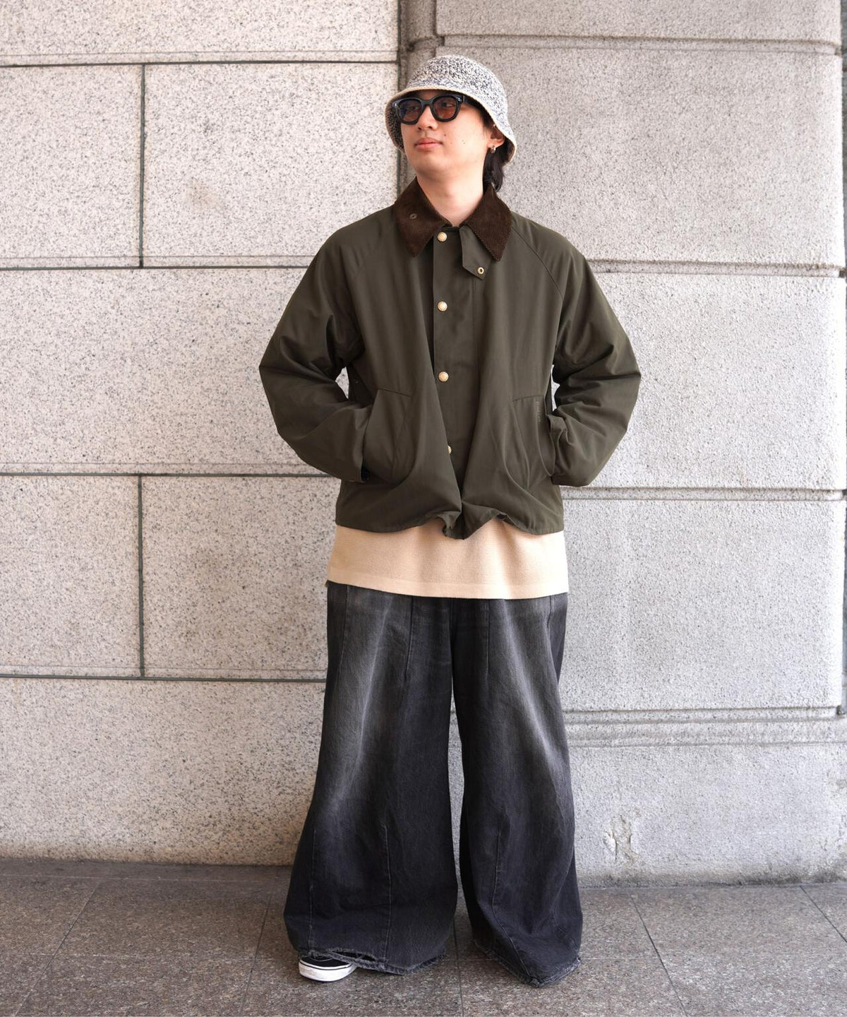 Barbour×BEAVER/バブアー×ビーバー 別注NO WAX OS TRANSPORT'26 別注トランスポート'26