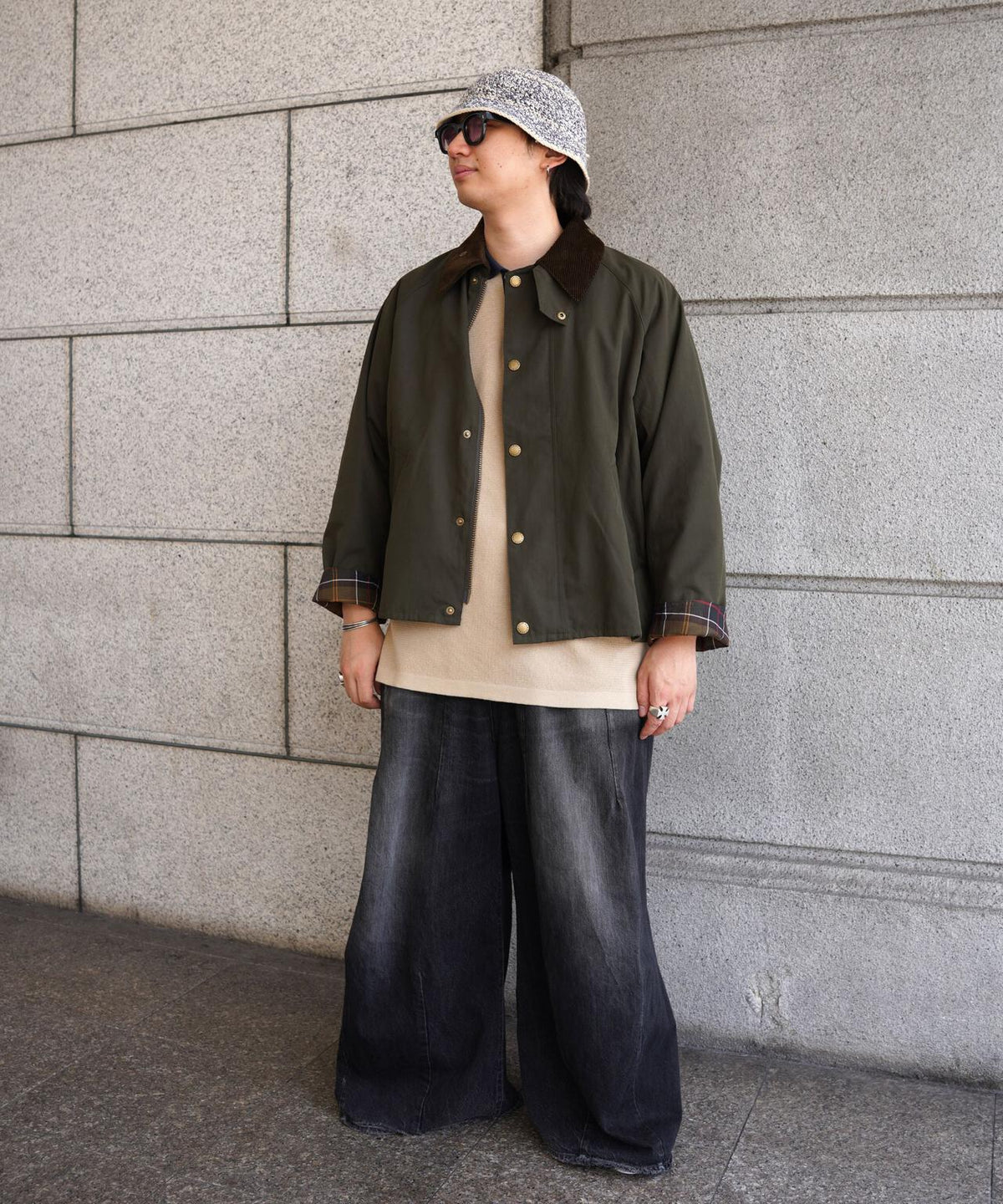 Barbour×BEAVER/バブアー×ビーバー 別注NO WAX OS TRANSPORT'26 別注トランスポート'26