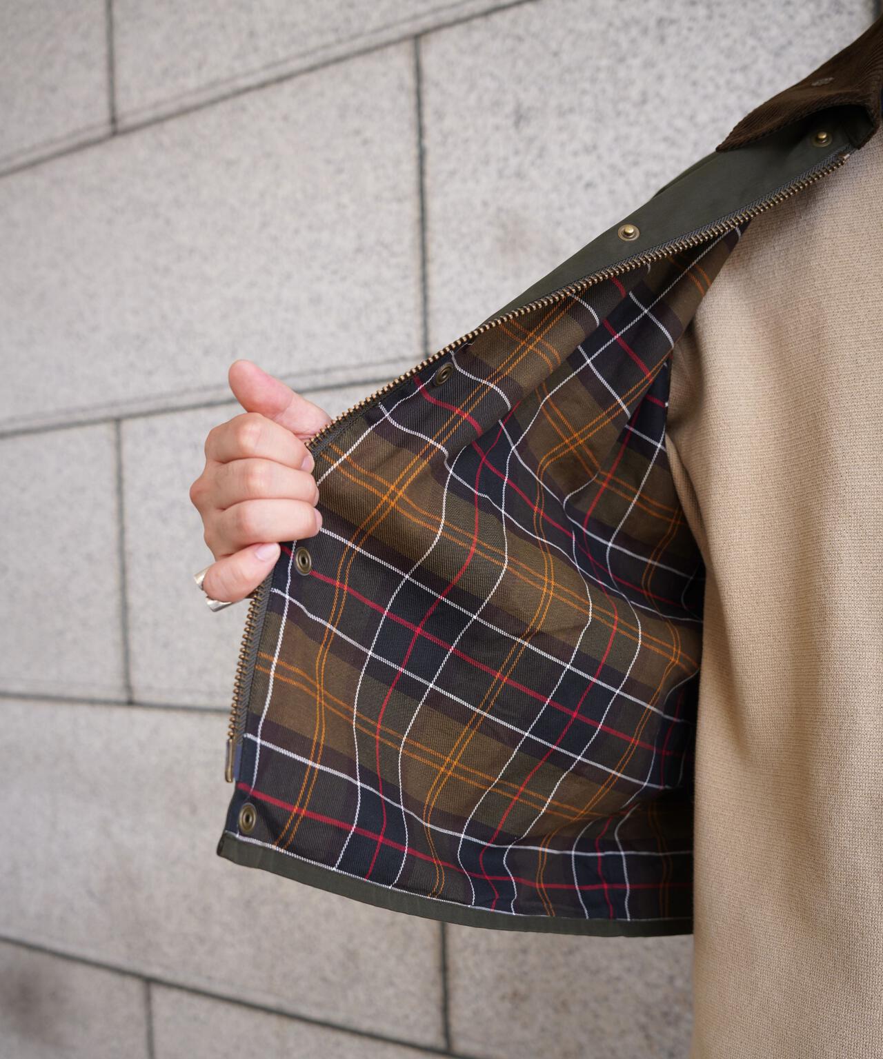 Barbour×BEAVER/バブアー×ビーバー 別注NO WAX OS TRANSPORT'26 別注トランスポート'26