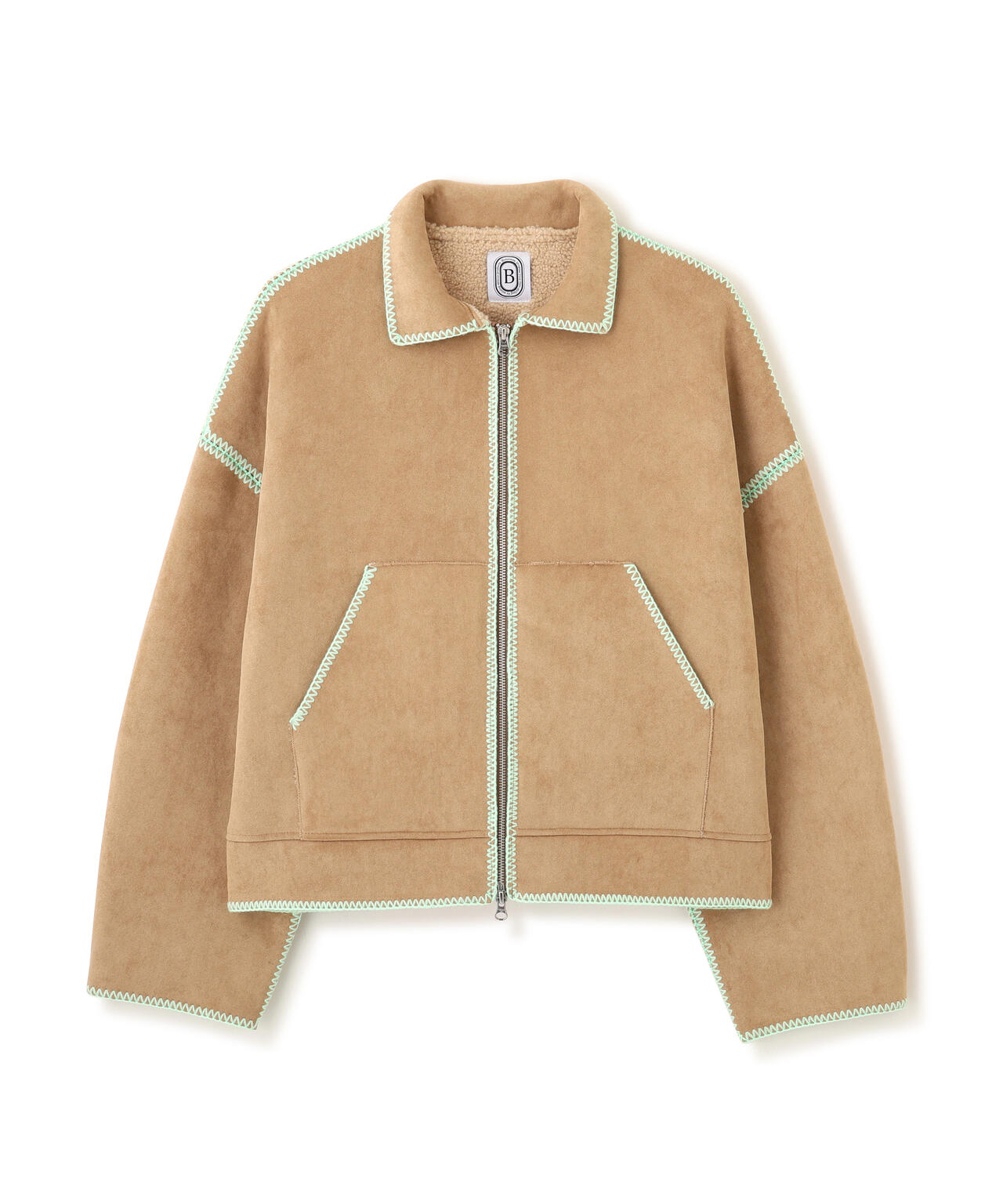 B omnivore/ビーオムニボー FAKE MOUTON BLOUSON フェイクムートンブルゾン