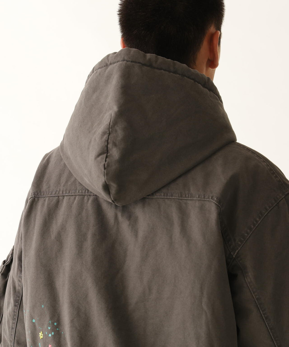 B omnivore/ビーオムニボー DUCK HOOD JACKET ダックフードジャケット