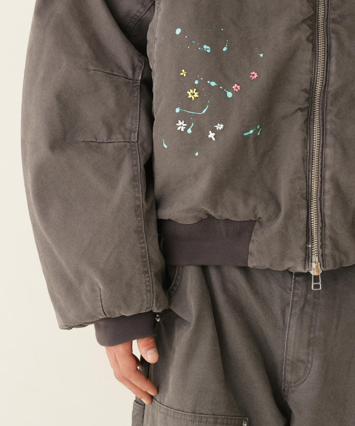 B omnivore/ビーオムニボー DUCK HOOD JACKET ダックフードジャケット