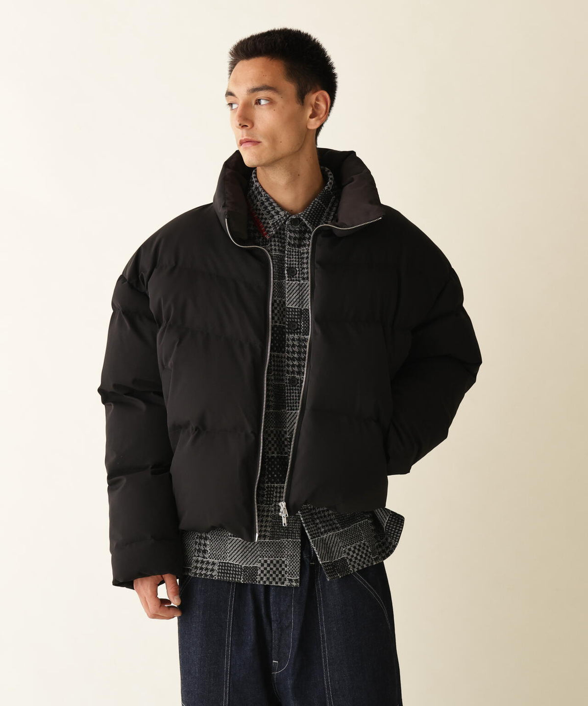 B omnivore / ビーオムニボー 3LAYER STAND BLOUSON 3レイヤースタンドブルゾン