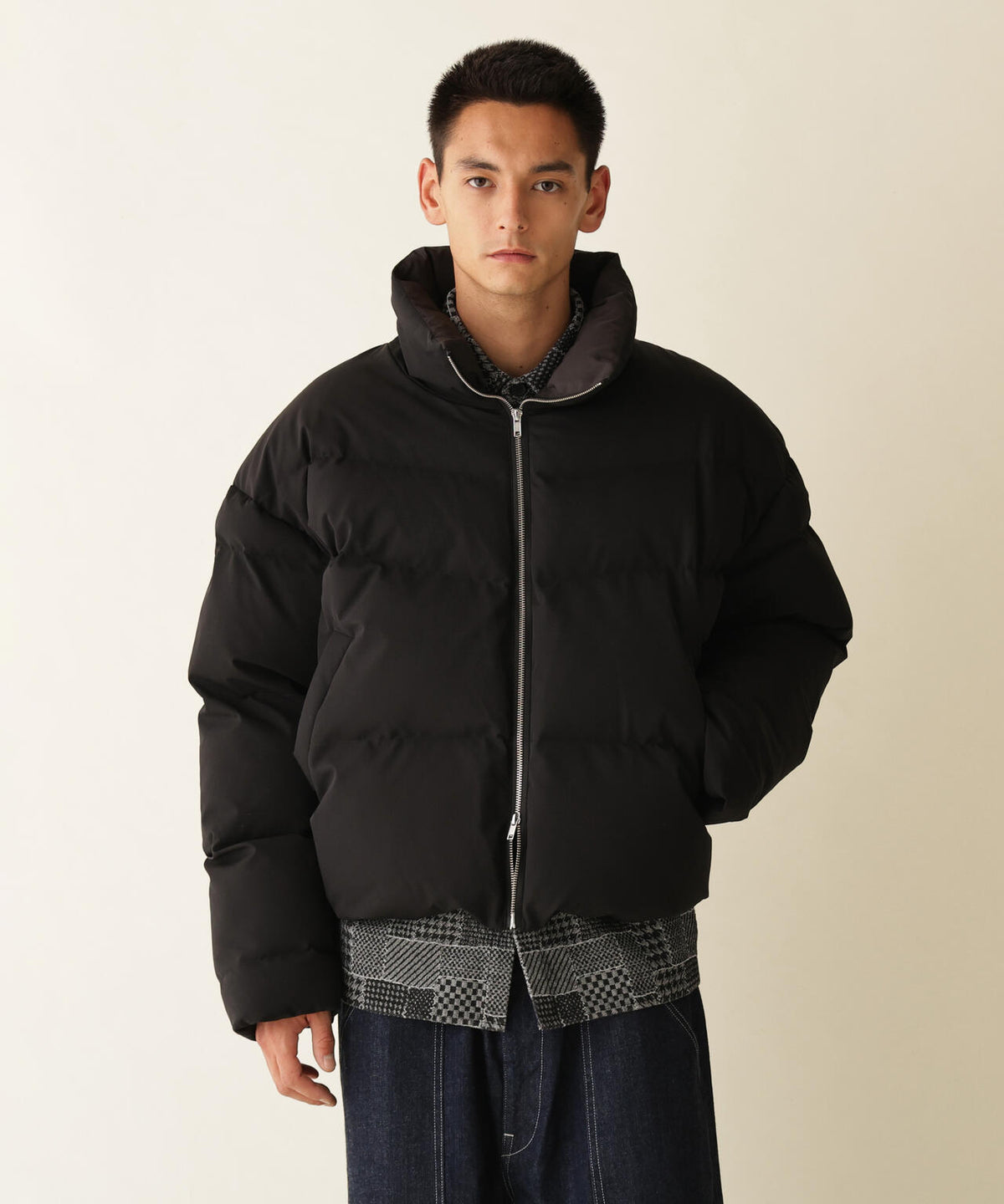 B omnivore / ビーオムニボー 3LAYER STAND BLOUSON 3レイヤースタンドブルゾン