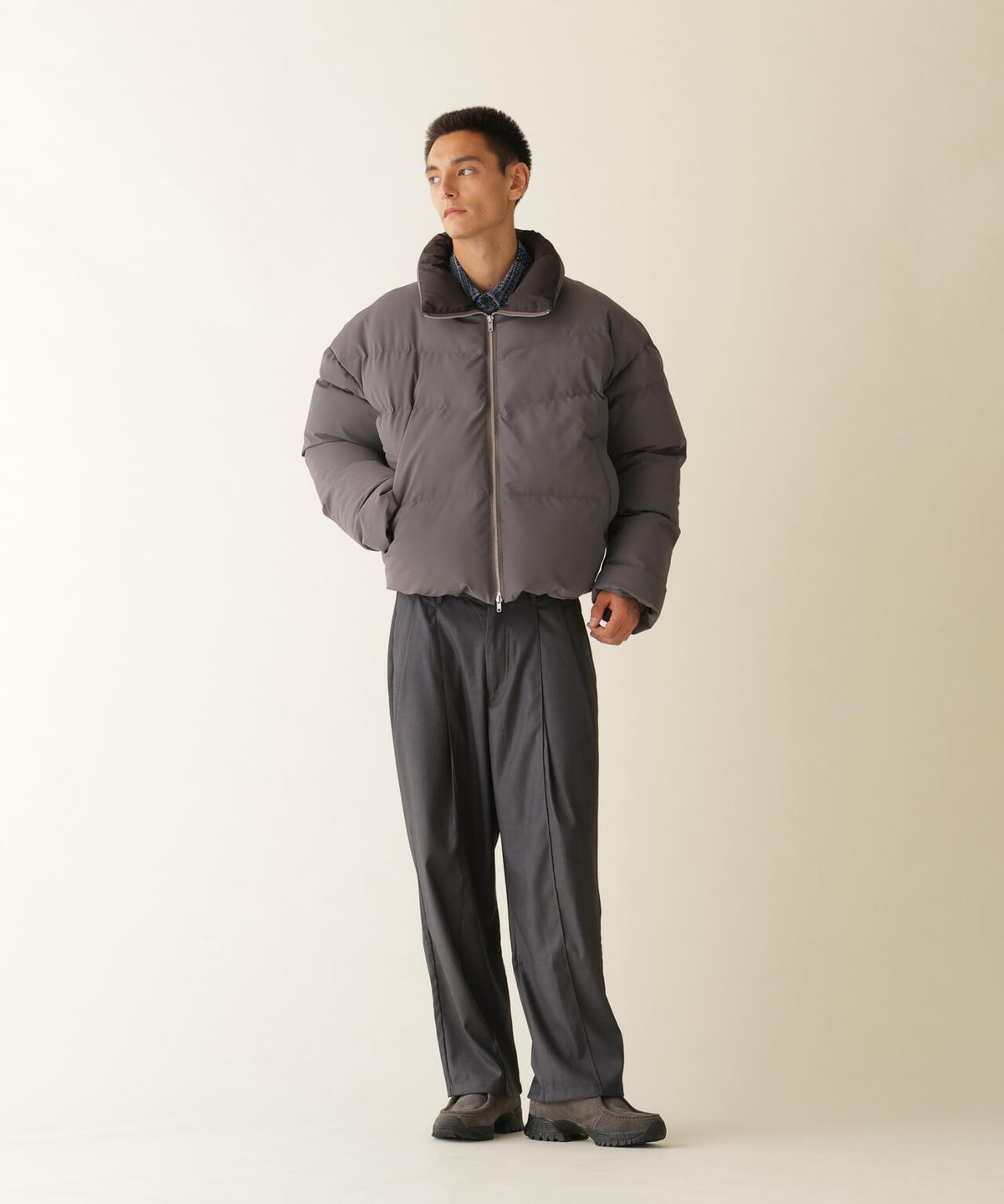 B omnivore / ビーオムニボー 3LAYER STAND BLOUSON 3レイヤースタンドブルゾン