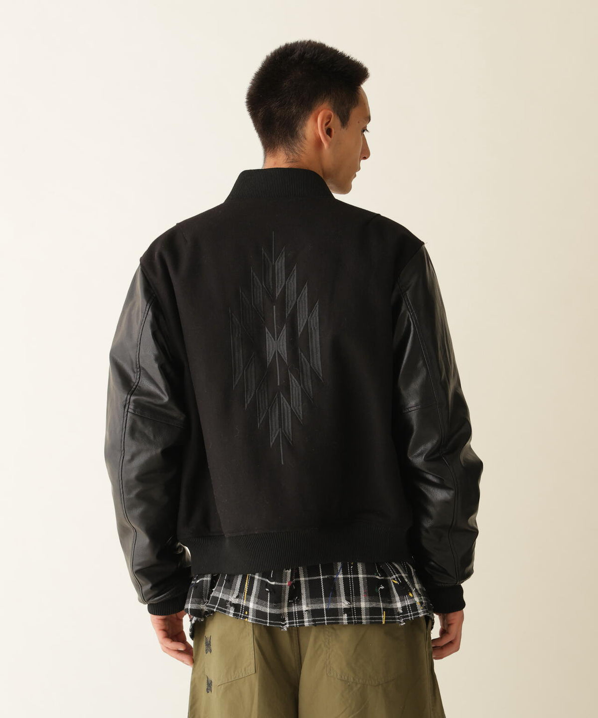 B omnivore/ビーオムニボー STADIUM JACKET スタジアムジャケット