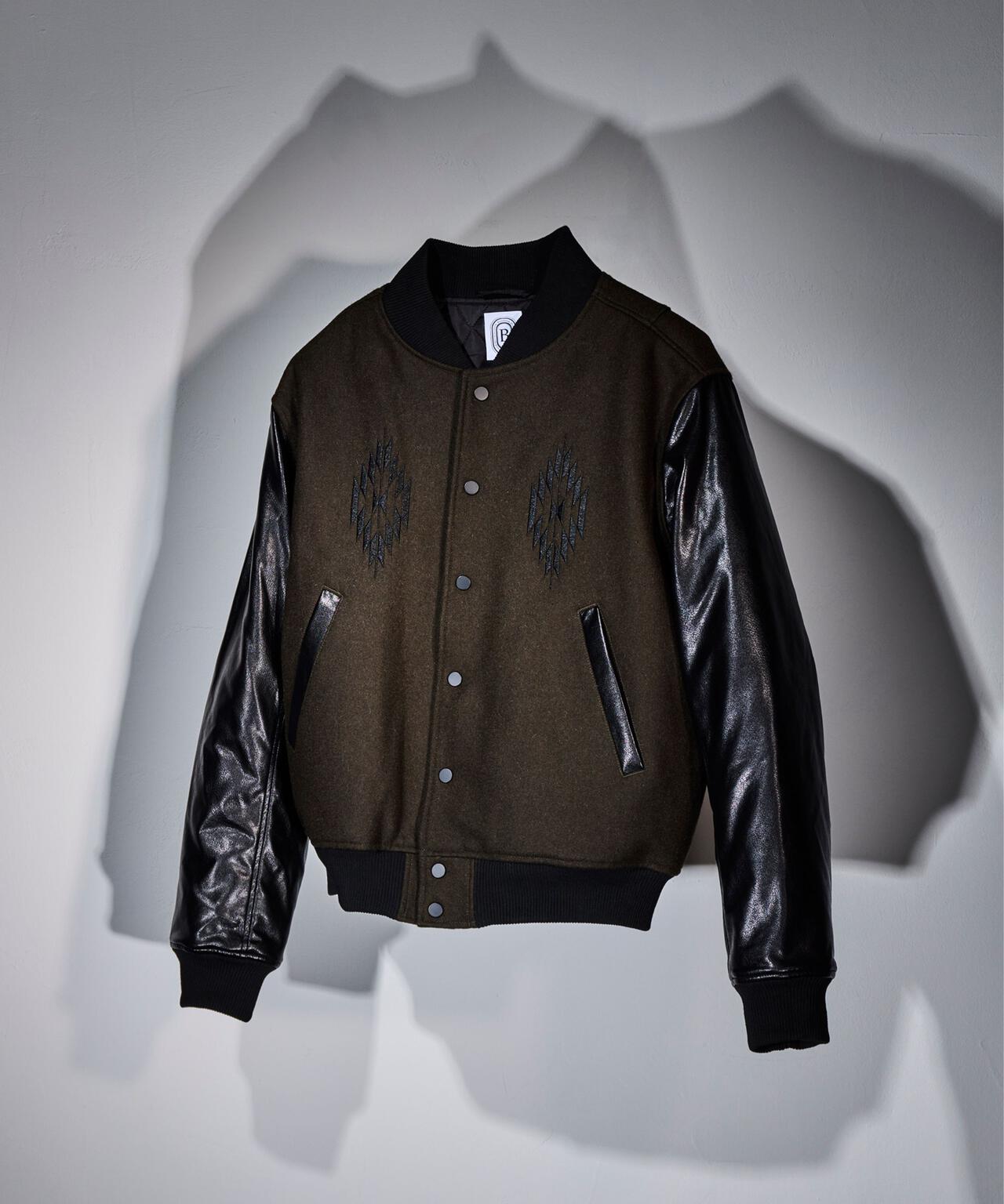 B omnivore/ビーオムニボー STADIUM JACKET スタジアムジャケット